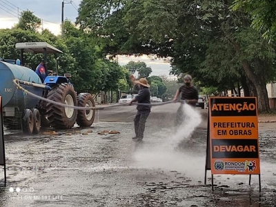 INICIO DA PREPARAÇÃO DAS RUAS E AVENIDAS PARA RECEBER O RECAPE ASFÁLTICO