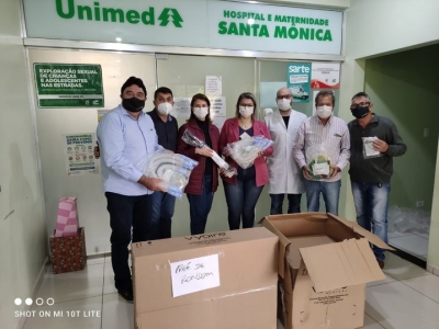 Hospital Santa Mônica de Rondon recebe Respirador Mecânico