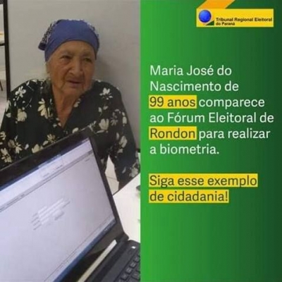 Faça como a Dona Maria José do Nascimento!