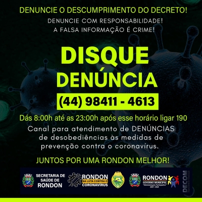 DISQUE DENÚNCIA 