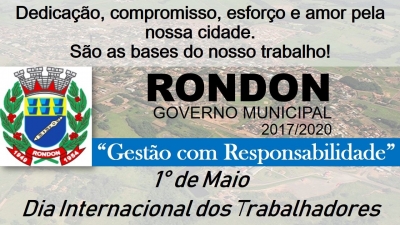 Feliz Dia do Trabalhador!