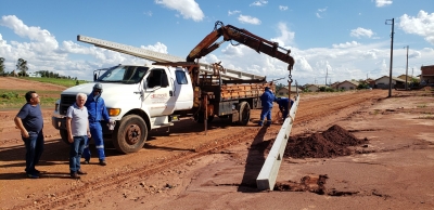 Obra De Implantação Do Sistema De Distribuição De Iluminação Urbana