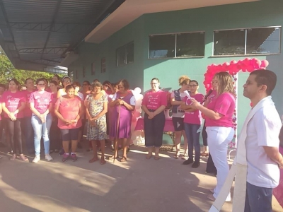 Início Da Campanha Outubro Rosa Tem Atividades Especiais