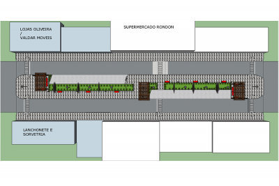 Projeto de Revitalização do Calçadão Municipal 