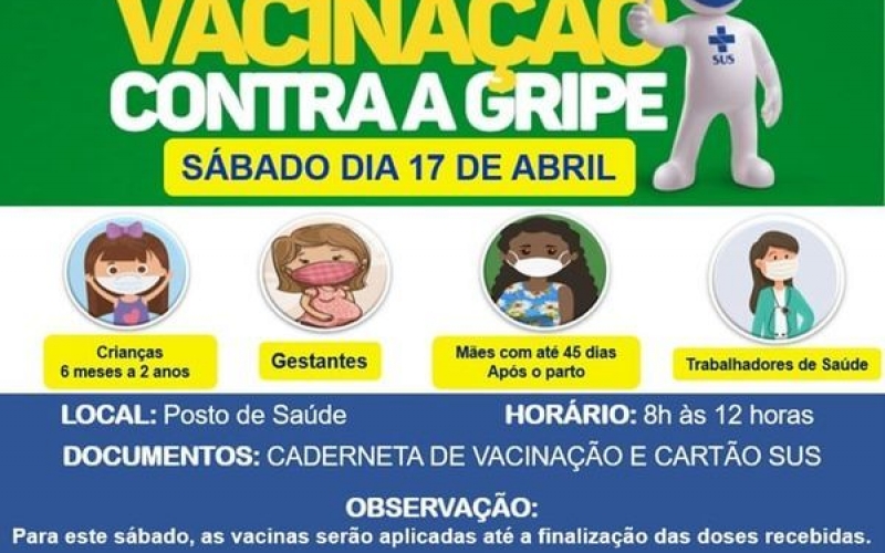 23ª CAMPANHA NACIONAL DE VACINAÇÃO CONTRA A GRIPE