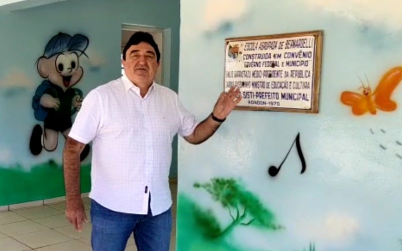 RONDON – ESCOLA RECEBE MELHORIAS.