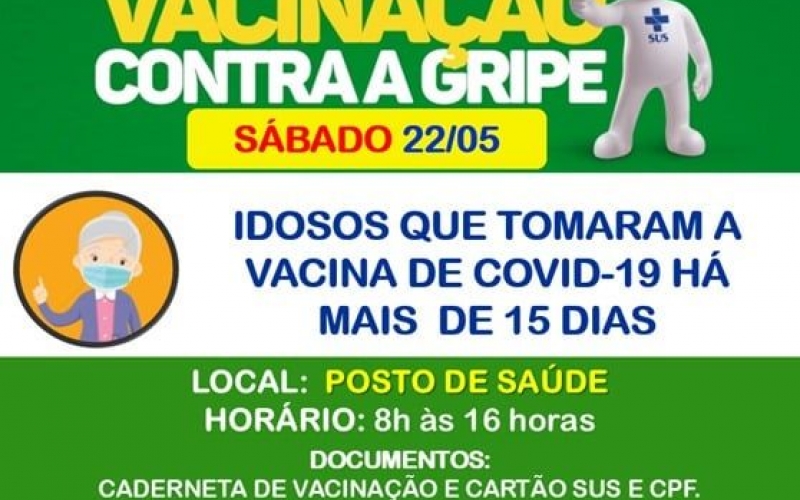 VACINAÇÃO CONTRA A GRIPE