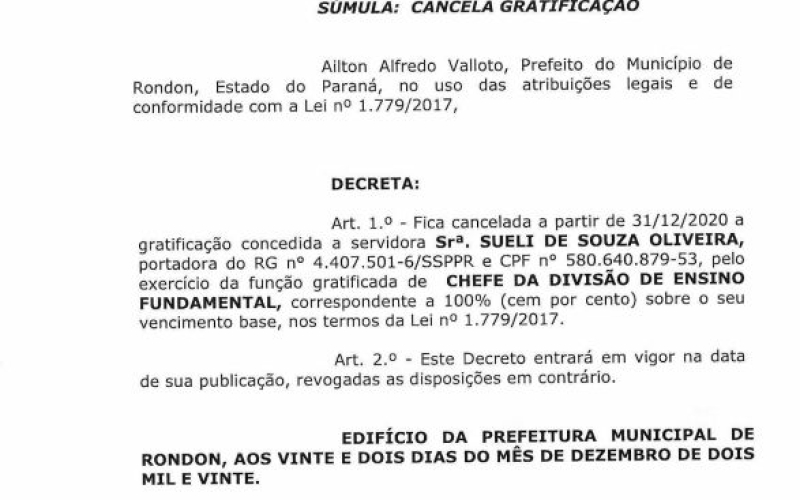 DECRETO Nº 5477/2020