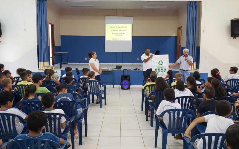 Dia Mundial Da Água É Comemorado Com Palestra Para Alunos Da Castelo Branco