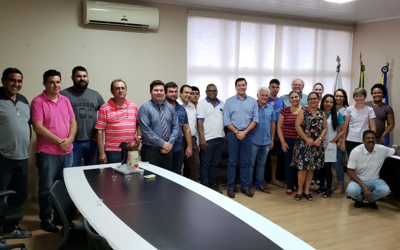 Município De Rondon Recebe A Visita Do Deputado Estadual Arilson Chiorato