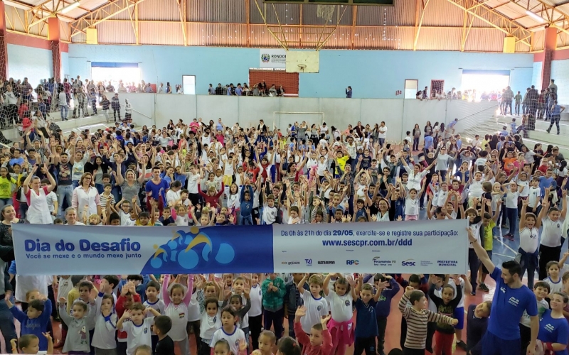Rondon Participa Do Dia Do Desafio Enfrentando A Cidade De Marquinho