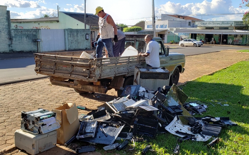 Rondon Realiza Campanha De Coleta De Lixo Eletrônico