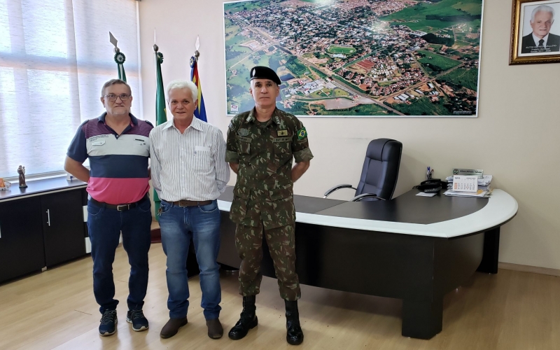 Município De Rondon Recebe Visita Do Capitão Repukna