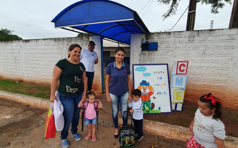 Volta às aulas nas redes Pública e Privada de Ensino em Rondon