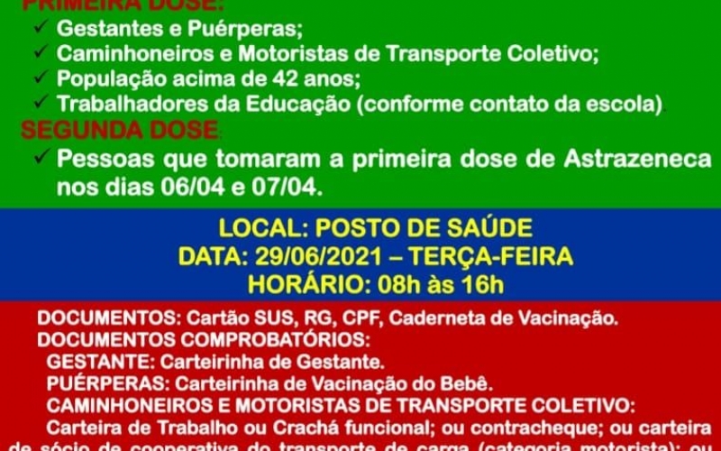 VACINAÇÃO COVID-19