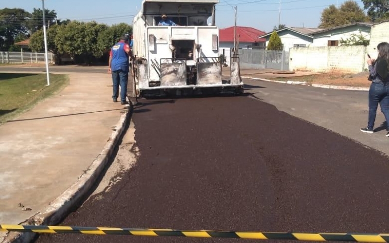 RONDON INICIA RECAPE ASFÁLTICO DE MAIS DE 19.000.00 m² DE RUAS