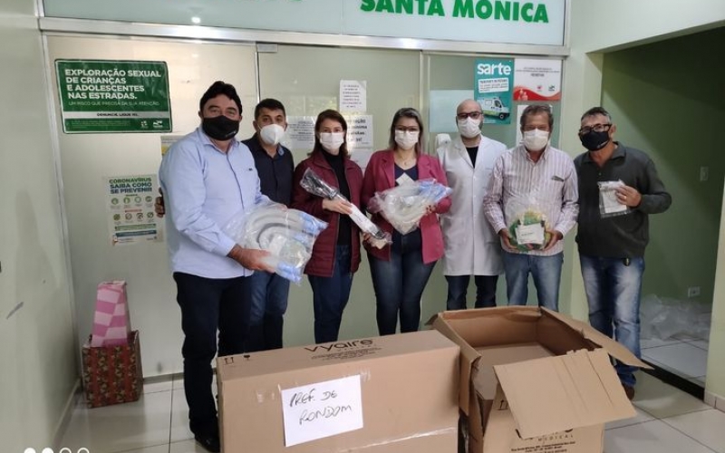 Hospital Santa Mônica de Rondon recebe Respirador Mecânico