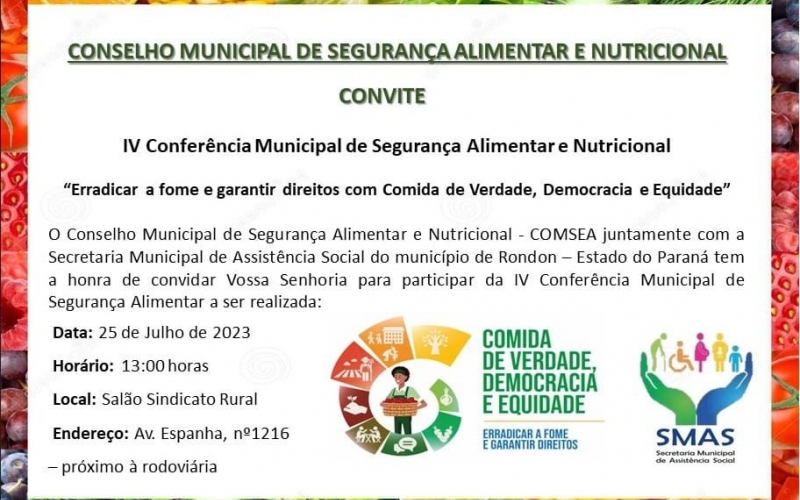 Conselho Municipal de Segurança Alimentar e Nutricional