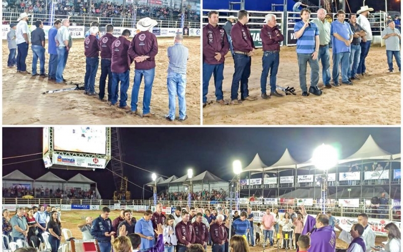 Primeira Noite da 27ª Festa do Peão de Rondon