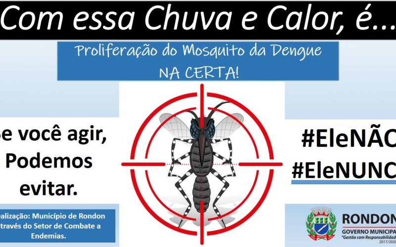 Combater a dengue é um dever meu, seu e de todos!