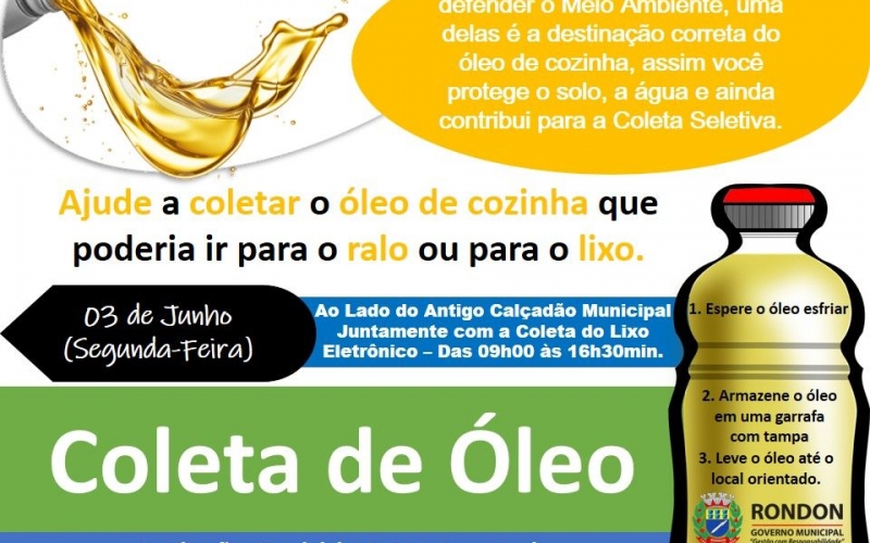 Coleta Óleo de Cozinha