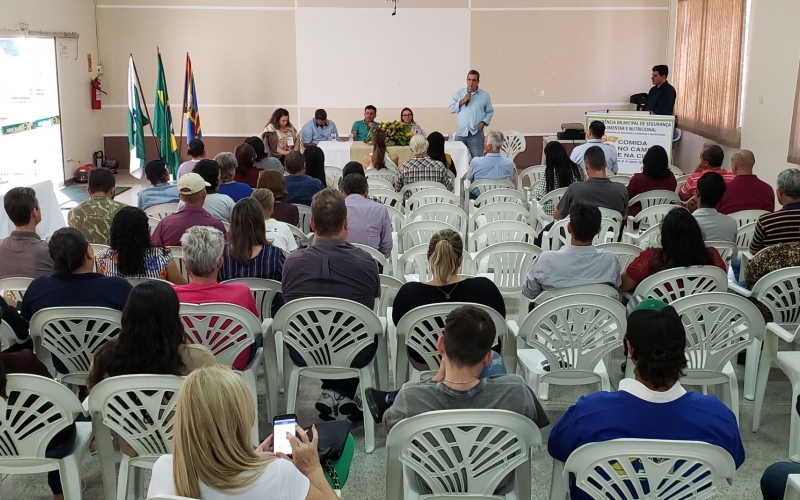 Rondon Realiza a 3ª Conferência Municipal de Segurança Alimentar e Nutricional