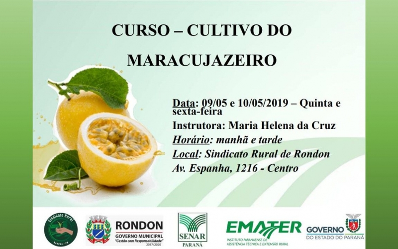 Curso Cultivo de Maracujazeiro