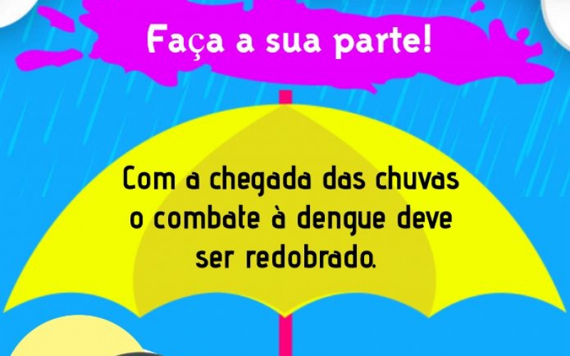 Chuva e calor intensos mantêm sinal de alerta contra a dengue