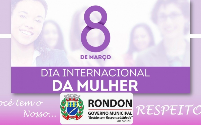 Mulher: Parabéns pelo seu dia!