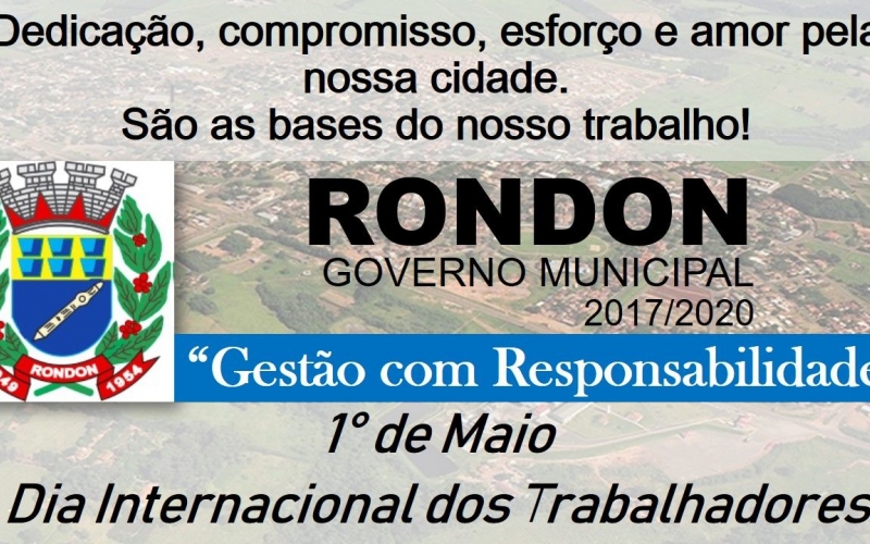 Feliz Dia do Trabalhador!