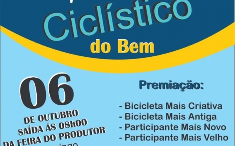 1ª Edição do Passeio Ciclístico do Bem - Participem!