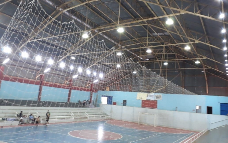 Esporte | Município De Rondon Amplia Sistema De Iluminação Do Ginásio Tancredo Neves