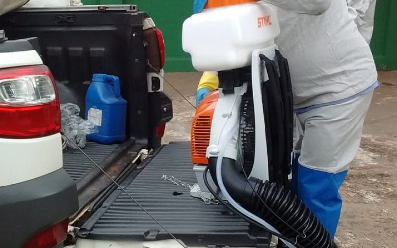 Pulverização Estratégica De Inseticida Contra O Mosquito Da Dengue