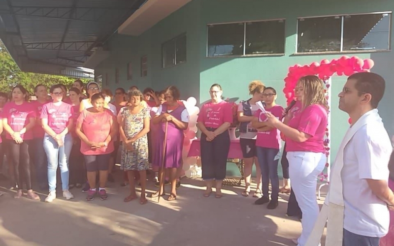 Início Da Campanha Outubro Rosa Tem Atividades Especiais