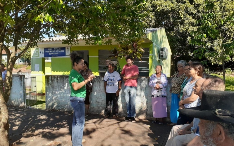 Secretaria De Saúde Intensifica Orientação Contra O Mosquito Da Dengue No Distrito De Bernardelli