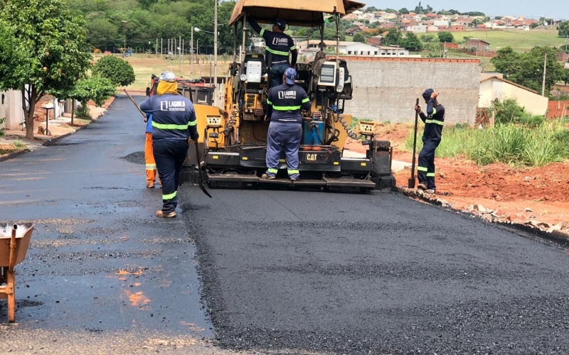 Retoma as Obras de Recapeamento nas Ruas do Jardim Campo Belo