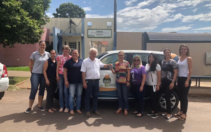 Secretaria Municipal de Assistência Social Recebe Veículo Zero Km 