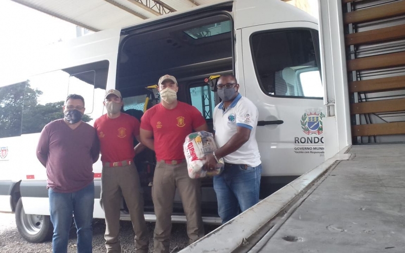 Município de Rondon recebe 23 cestas básicas da Defesa Civil