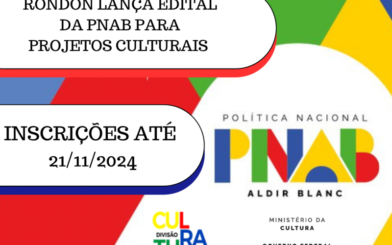 Publicação do edital PNAB 2024