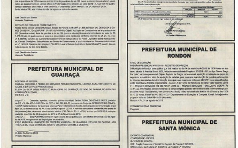 Publicação Decreto  Exonera Sueli Oliveira