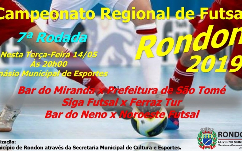 7ª Rodada do Campeonato Regional de Futsal