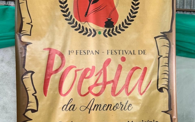 Primeiro Fespan: Festival de poesia da AMENORTE em Rondon declara amor ao município